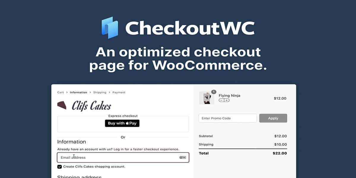 CheckoutWC- Checkout for Woocommerce Plugin