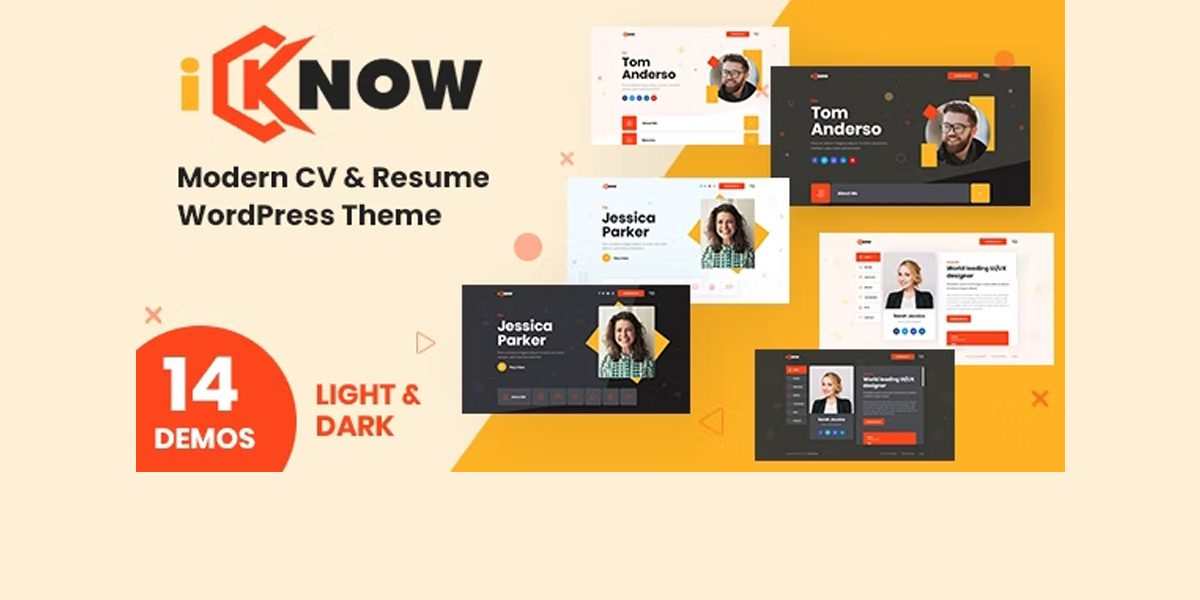 iKnow- Personal Portfolio WordPress Theme