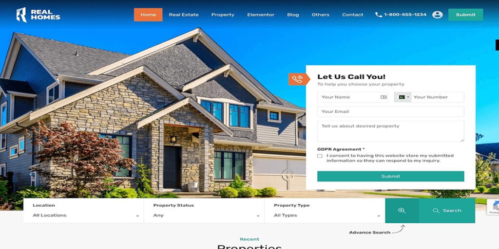 RealHomes Theme v4.3.9 - The Best Real Estate Theme for WordPress 1 RealHomes Estate Sale and Rental WordPress Theme