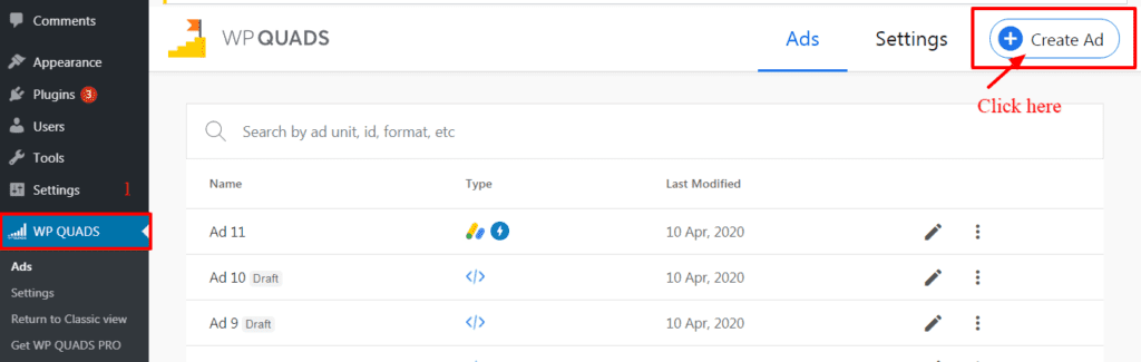 WP Quads Pro v2.0.19- The Best Ad Management Plugin for WordPress 1 WP Quad Pro free download