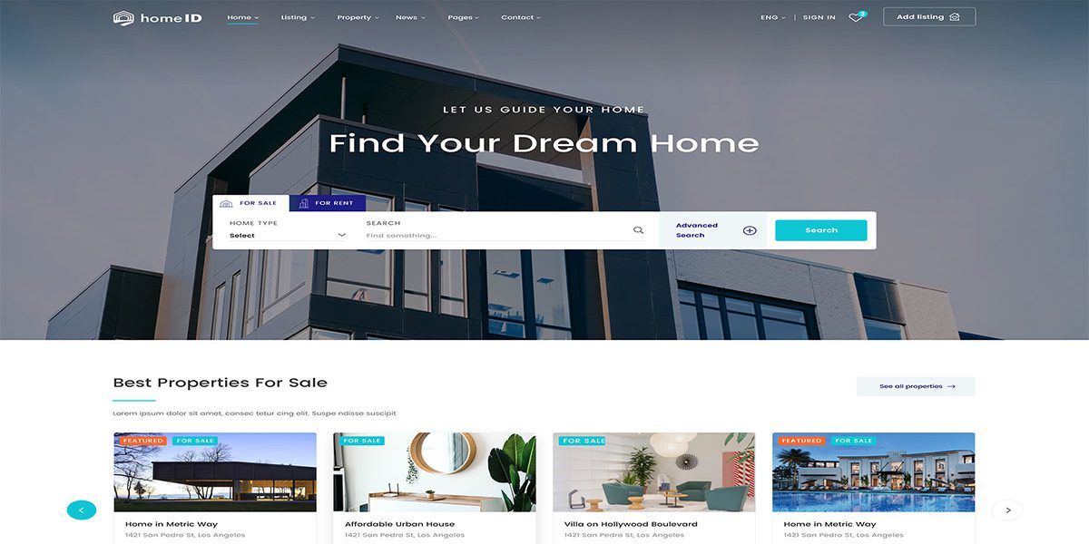 HomeID Theme