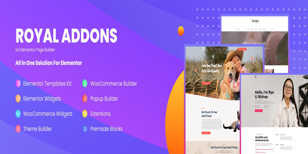 Royal Addons Pro for Elementor