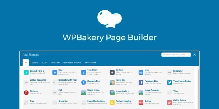 WPBakery Page Builder Free Download